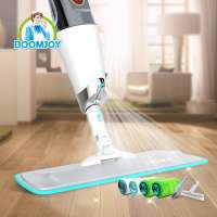 Easy rotating household portable assemble spray flat mop 3-in-1 microfiber flat mop